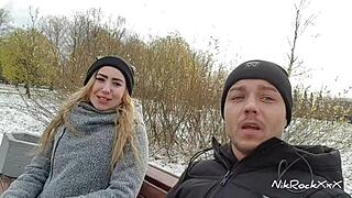 I fucked Bella Mur for the money, that Russian pickup quickie was rough and deep in doggystyle.