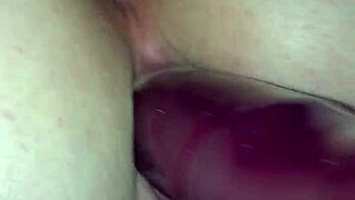 i'm playing with mrs h hook and dildo