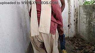 I watch the Indian schoolgirl ride her boyfriend's big cock.