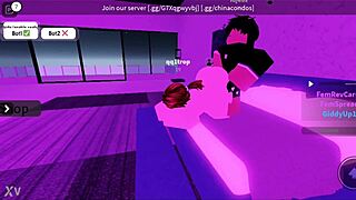 Random dude politely asks for assjob in Roblox condo, and as a good girl, I fulfill his request with intense sex