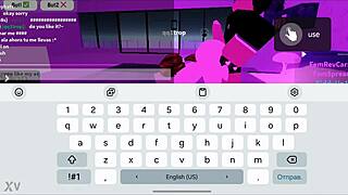 Random dude politely asks for assjob in Roblox condo, and as a good girl, I fulfill his request with intense sex