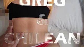 Filipina in Red Panties Takes Doggystyle!