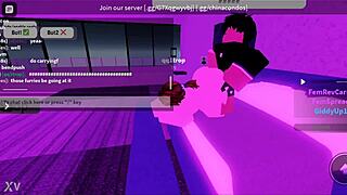 Random dude politely asks for assjob in Roblox condo, and as a good girl, I fulfill his request with intense sex