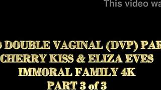 Eliza Eves Gets Double Penetrated In Wild Stepfamily Gangbang