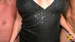 Joy The Belle Blonde Enjoys Passionate Threesome With Two Men