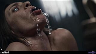 josephine jackson turns into sex hungry lesbian - horny girls in alien parasite possession