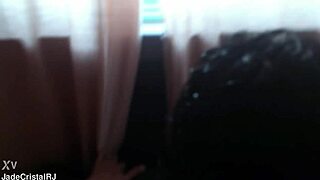 Visiting Morro do Vidigal trailer 09 with a sexy wife flashing her shaved pussy. Homemade amateurs in lingerie exhibition.