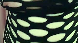 Why is this sexy MILF showing off her tits and ass?