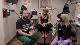 i'm channy crossfire, getting my yearly physical from dr. tampa in the hospital