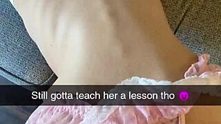 Bad driver, good cumslut! Cheating milf wife Richelle Rose gets fucked on snapchat!