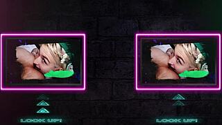 Curvy redhead teen babysitter Chloe Marie convinces you to hire her