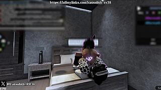 Even After Finishing She Kept On Going For More Session!