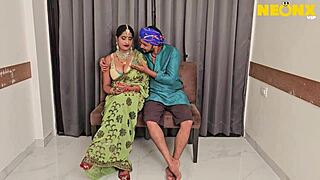 very hungry indian mature bhabhi seduces boyfriend for hardcore fucking, licking wet pussy and ass, dirty talk, armpit play, ass to mouth action