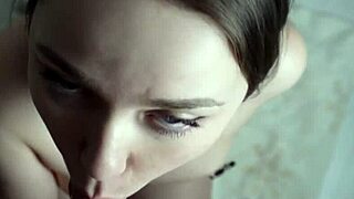 quick blowjob to stepbrother while girlfriend showers 😏