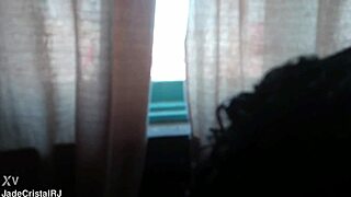 Visiting Morro do Vidigal trailer 09 with a sexy wife flashing her shaved pussy. Homemade amateurs in lingerie exhibition.