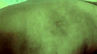 woman enjoying the man's part in the woman's rear