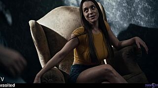 josephine jackson turns into sex hungry lesbian - horny girls in alien parasite possession