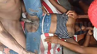 Young Couple Invites Me For Intense 3some Fuck