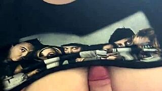 Tits Out! POV Blowjob With Cumshot On Big Natural Tits!