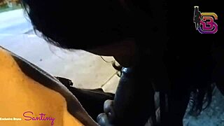 Director's Secretary Caught Sucking Dick In The Square At Dinner Time!