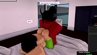 Demon Fucks Roblox Hoe While Girlfriend Watches