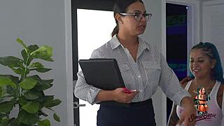 Super Hot Latina BBC 4some with Orgy Creampies and Squirting