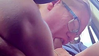 enjoying a big cock for lunch in homemade style