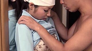 small japanese room service girl seduce to foo-fetish old young 18+ fuck by client in hotel