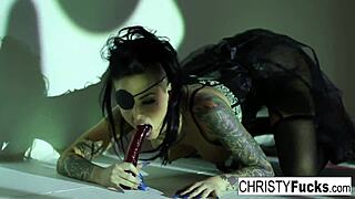 hot christy mack the pirate plays with her amazing ass and tight wet pussy