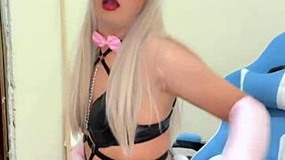 Transexual Rosadita Linda Con Tetas Ricas