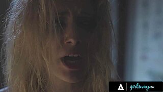 jade baker licks kira noir under the office desk naughtily