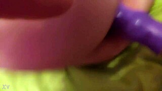 stick that vibrator deep in my ass