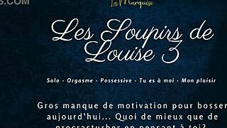 Les soupirs de louise 3 - french audio porn solo female