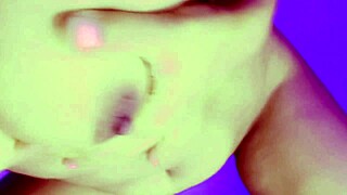 Schoolgirl shows off on cam with boyfriend in hotel.