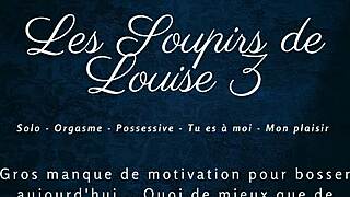 Les soupirs de louise 3 - french audio porn solo female