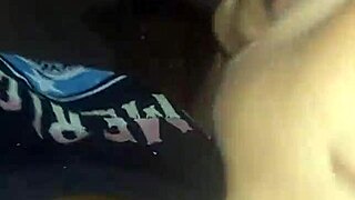 Quick blowjob in abandoned bathroom