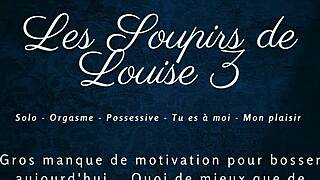 Les soupirs de louise 3 - french audio porn solo female