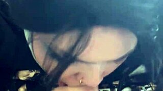 Tits Out! POV Blowjob With Cumshot On Big Natural Tits!