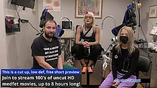 i'm channy crossfire, getting my yearly physical from dr. tampa in the hospital