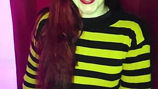 stepsister heats up with your nudes and comes with ass plug roleplay