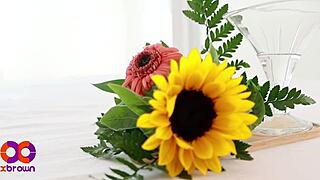 He Gives Me A Handjob Until I Cum On His Hands