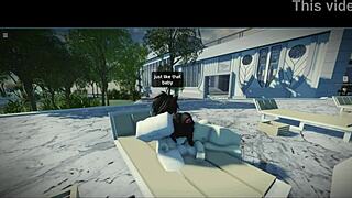 just fucking a cute catgirl fan for her first time on roblox condo 😺