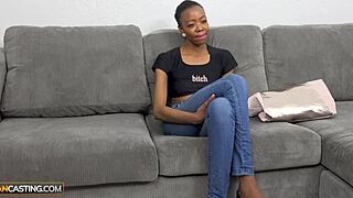 i'm bouncing on huge cock in interracial fuck