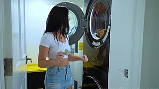 i found condom in laundry and fitted it on stepbro's cock