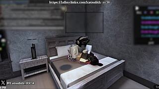 Even After Finishing She Kept On Going For More Session!