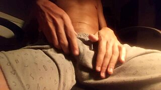 Hot Guy Moans Jerking Big Cock