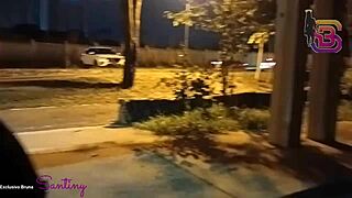 Director's Secretary Caught Sucking Dick In The Square At Dinner Time!