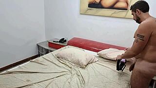 Bastidores da safada Yasmin Ribeiro gravando porno em janeiro de 2023