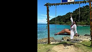 Ebony Black Woman Loves A Strangers Cock