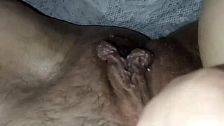 Gretala's big pussy lips are always sensual and oily.